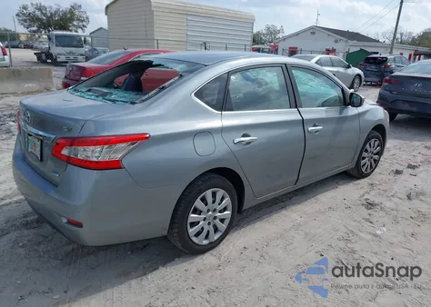2014 Nissan Sentra Sv z USA, uszkodzony, nr VIN 3N1AB7AP2EL675994
